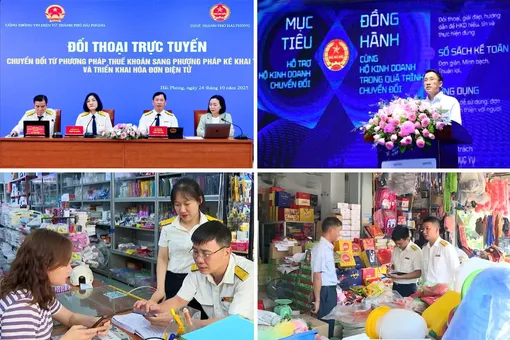 Triển khai 60 ngày cao điểm chuyển đổi từ thuế khoán sang kê khai