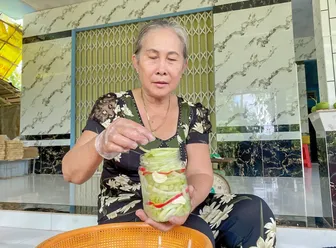 Khởi nghiệp từ sản phẩm dưa ngó lục bình