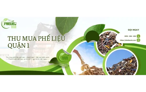 Phế Liệu VIN - Đơn vị thu mua phế liệu uy tín tại TP Hồ Chí Minh