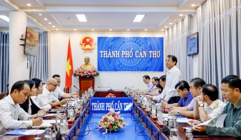 Lãnh đạo TP Cần Thơ làm việc với Tập đoàn ICOGroup