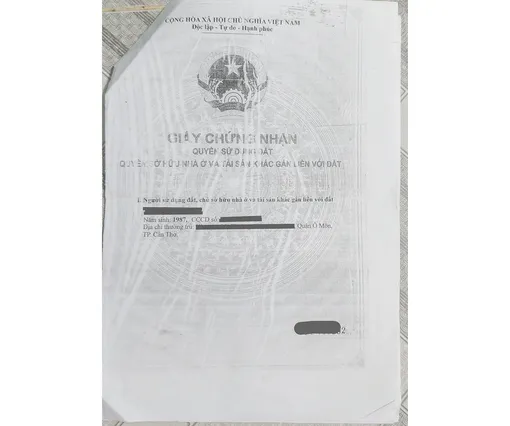 Mượn tiền - thế chấp đất, rủi ro mất tài sản