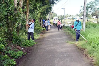 Đồng lòng xây dựng nông thôn mới ở Thạnh Thới An
