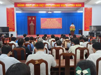 Đảng ủy phường Sóc Trăng tổ chức lấy ý kiến đóng góp Dự thảo văn kiện trình Đại hội XIV của Đảng Đảng ủy phường Sóc Trăng tổ chức lấy ý kiến đóng góp Dự thảo văn kiện trình Đại hội XIV của Đảng