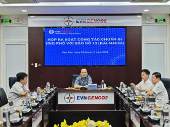 EVNGENCO2 chủ động triển khai các kịch bản ứng phó với bão số 13 (Kalmaegi)
