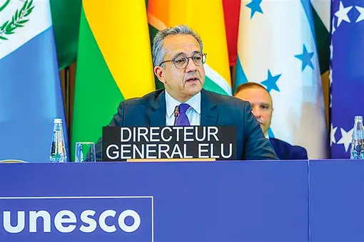 Ông Khaled El-Enany chính thức được bầu làm tân Tổng Giám đốc UNESCO