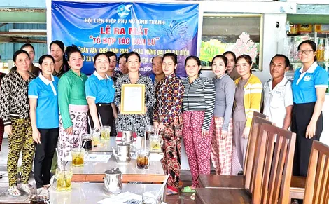 Chăm lo, hỗ trợ hội viên phụ nữ