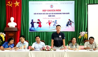Bốc thăm xếp lịch thi đấu Giải vô địch các CLB Kickboxing toàn quốc 2025