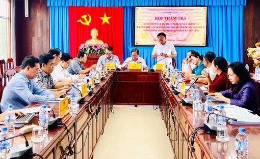 Ban Dân tộc HĐND TP Cần Thơ thẩm tra các tờ trình, dự thảo nghị quyết