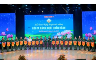 20 đoàn nghệ thuật tham gia Liên hoan Nghệ thuật quần chúng lực lượng vũ trang Quân khu 9