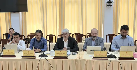 Sớm khởi công các gói thầu còn lại của Dự án phát triển đô thị xanh thích ứng với biến đổi khí hậu tại Ngã Bảy