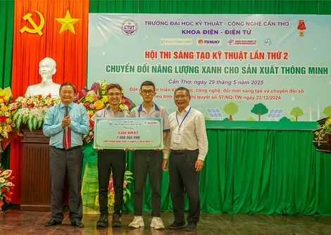 CTUT ươm mầm nghiên cứu và sáng tạo trong sinh viên