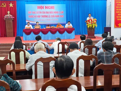 Đại biểu HĐND TP Cần Thơ tiếp xúc cử tri các xã, phường