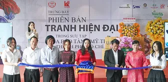 Khai mạc trưng bày “Phiên bản tranh hiện đại” Khai mạc trưng bày “Phiên bản tranh hiện đại”