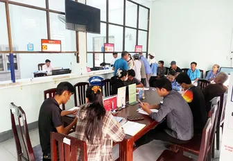 Bộ máy xã Lương Tâm vận hành hiệu quả