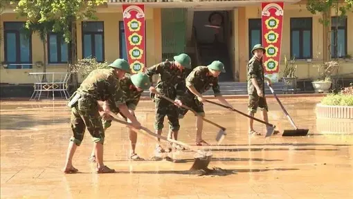 Toàn quân chủ động ứng phó mưa lớn, ngập lụt, sạt lở đất