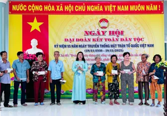 Ngày hội Đại đoàn kết toàn dân tộc ở khu vực Hòa An