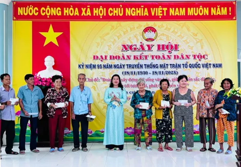 Ngày hội Đại đoàn kết toàn dân tộc ở khu vực Hòa An