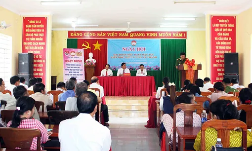 Chung sức xây dựng khu dân cư đoàn kết, ấm no, hạnh phúc