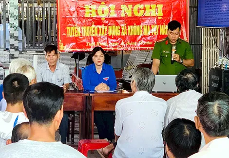 Xây dựng xã, phường không ma túy