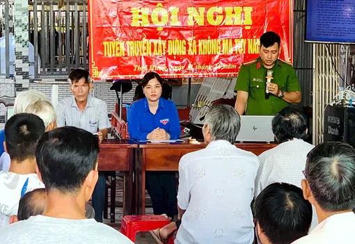 Xây dựng xã, phường không ma túy