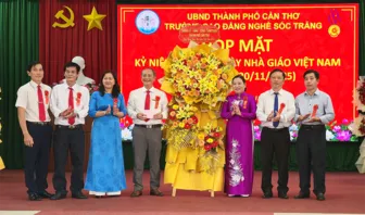 Trường Cao đẳng Nghề Sóc Trăng họp mặt kỷ niệm Ngày Nhà giáo Việt Nam