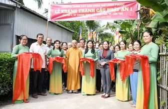 Xã Long Phú khánh thành đưa vào sử dụng 2 cây cầu nông thôn