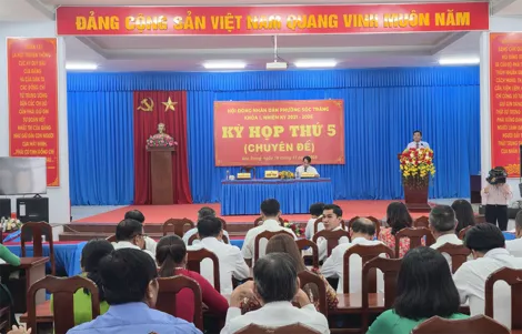 HĐND phường Sóc Trăng tổ chức kỳ họp thứ năm