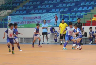 Hứa hẹn tranh tài sôi nổi tại Giải Bóng đá nhi đồng TP Cần Thơ năm 2025