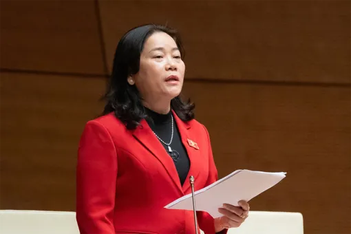 Đại biểu Quốc hội Lê Thị Thanh Lam góp ý dự án Luật Giáo dục đại học (sửa đổi)