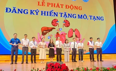 Lễ phát động đăng ký hiến mô, tạng​
