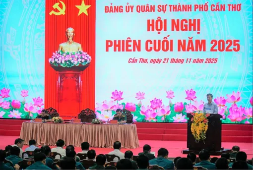 Đảng ủy Quân sự TP Cần Thơ tổ chức Hội nghị Phiên cuối năm 2025