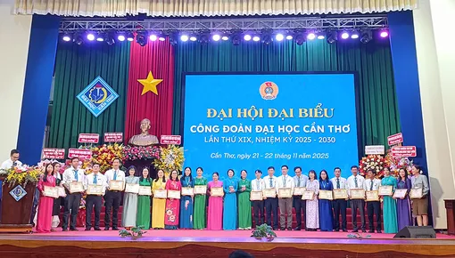 Đại hội đại biểu Công đoàn Đại học Cần Thơ nhiệm kỳ 2025-2030