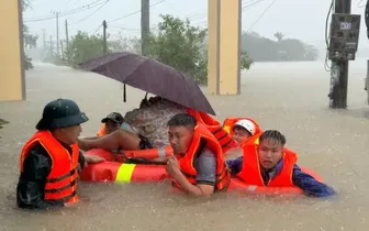Tái diễn luận điệu xuyên tạc, bôi nhọ lực lượng Công an giúp dân trong lũ lụt