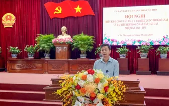 Bảo đảm tiến độ và chất lượng công việc, chuẩn bị tốt nhất các điều kiện để tổ chức thành công cuộc bầu cử