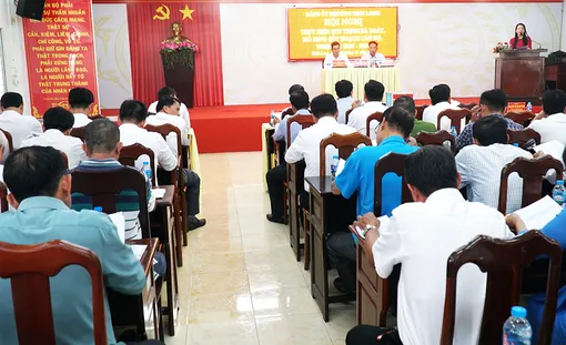 Thới Long chú trọng công tác xây dựng Đảng