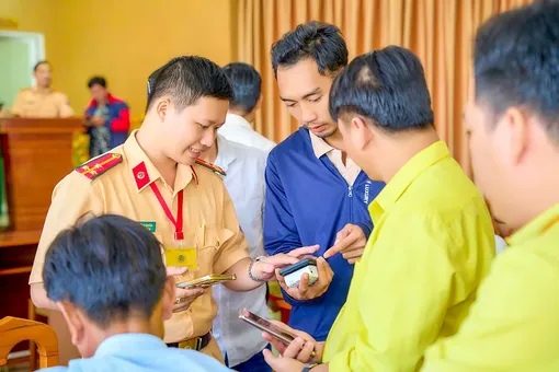 Công an TP Cần Thơ đẩy mạnh triển khai ứng dụng VNeTraffic