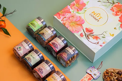 Quà tặng Tết Nuts: Tôn vinh giá trị tri ân trong từng set quà cao cấp