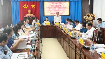 Ban Văn hóa - Xã hội HĐND thẩm tra các dự thảo nghị quyết dự kiến trình tại kỳ họp cuối năm của HĐND thành phố