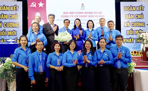 Đại hội Công đoàn cơ sở Công ty CP Dược Hậu Giang nhiệm kỳ 2025-2030