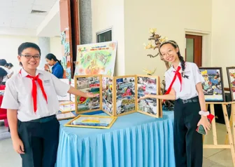 Triển lãm, tham quan "Thanh niên và cộng đồng hành động thích ứng với biến đổi khí hậu"