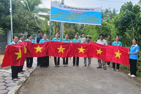 Hội LHPN xã Trường Long thực hiện nhiều mô hình Dân vận khéo thiết thực