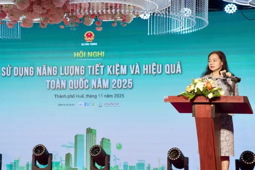 Thúc đẩy chuyển đổi xanh, sử dụng năng lượng tiết kiệm và hiệu quả
