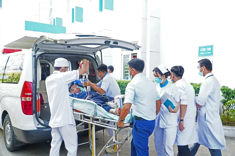 Các bệnh viện ở Cần Thơ diễn tập báo động đỏ ngoại viện