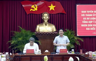 Ban Tuyên giáo và Dân vận Trung ương khảo sát, nắm tình hình nhân dân và dư luận xã hội về đại hội Đảng các cấp Ban Tuyên giáo và Dân vận Trung ương khảo sát, nắm tình hình nhân dân và dư luận xã hội về đại hội Đảng các cấp