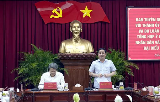 Ban Tuyên giáo và Dân vận Trung ương khảo sát, nắm tình hình nhân dân và dư luận xã hội về đại hội Đảng các cấp