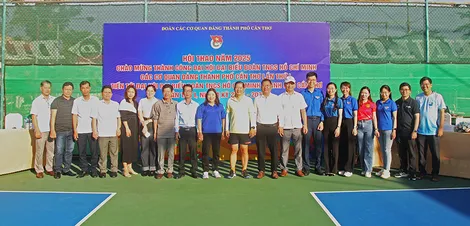 Sôi nổi Hội thao Đoàn các cơ quan Đảng thành phố năm 2025