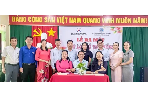 Ra mắt Câu lạc bộ Tuổi hồng Trường THCS Trần Hưng Đạo