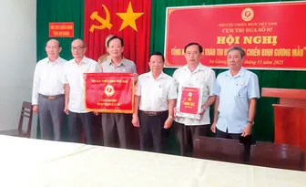 Cựu chiến binh thi đua gương mẫu