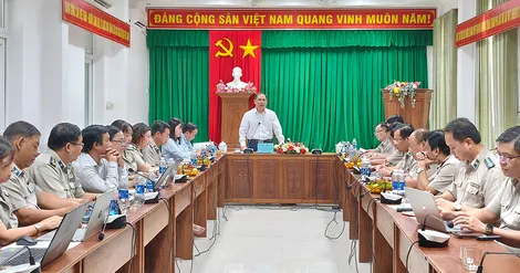 Hội nghị kiểm điểm tập thể, cá nhân lãnh đạo quản lý Thi hành án dân sự TP Cần Thơ
