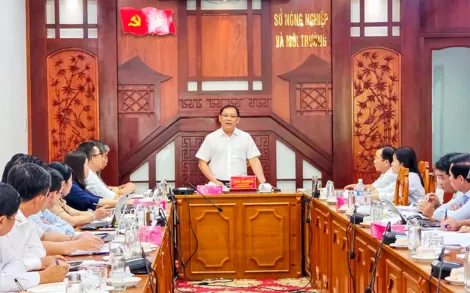 Kiểm điểm tập thể, cá nhân lãnh đạo Sở Nông nghiệp và Môi trường TP Cần Thơ